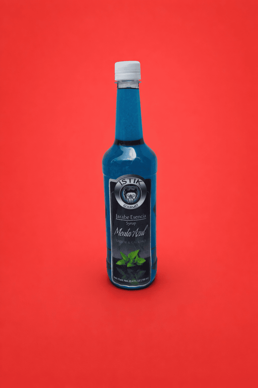 Jarabe Menta azul