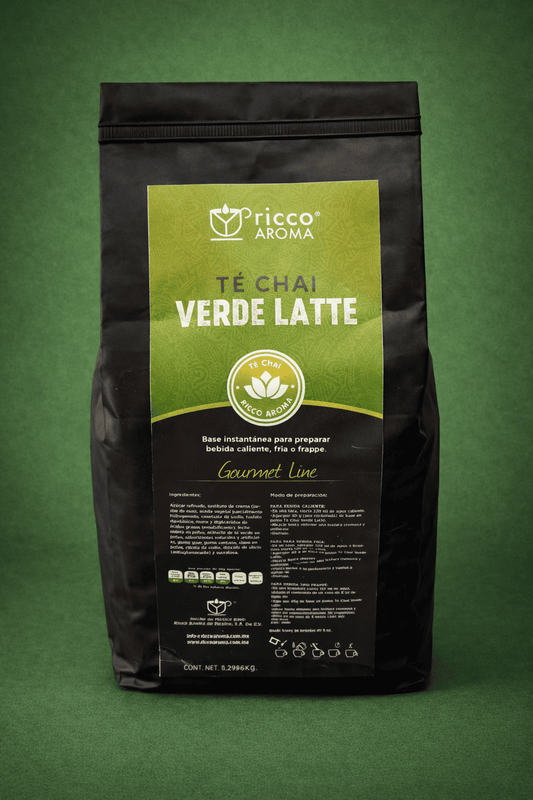 Té Chai Verde latte